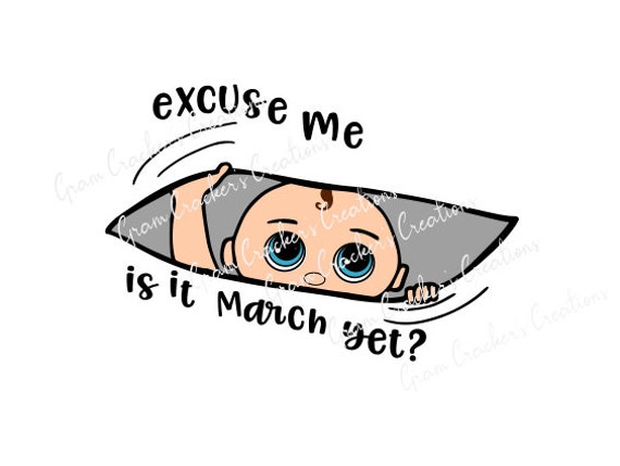 Download Excuse me is it maternity svg peeking baby cut file cricut ...