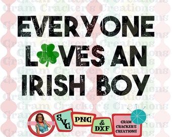 Everyone loves an Irish svg cut file for Silhouette, cricut St. Patrick's Day svg file for shirts and decor