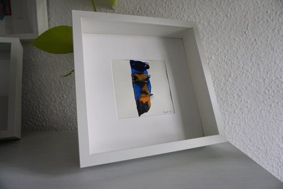Acrylic painting with frame