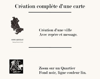 CARTE Design PERSONNALISEE pour décoration, cadeau personnalisé, cadeau anniversaire, cadeau de mariage