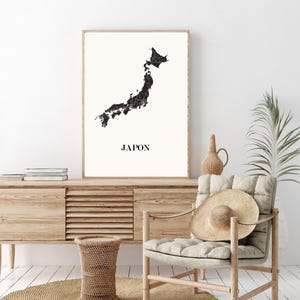 Carte du japon graphisme épuré, Décoration style japonais, Cadeau souvenir japon, Affiche style scandinave, Affiche amoureux japon, Affiche japon, Décoration minimaliste, Poster couleur ardoise à accrocher, Décoration murale tendance, Décoration réalisée par un créateur, Cadeau homme, Cadeau papa, Cadeau maman, Cadeau de noel, Décoration noir et blanc, Cadeau idéal homme, Cadeau idéal femme, Cadeau unique, Cadeau personnalisé, Cadeau anniversaire, Cadeau de rencontre, Cadeau de mariage