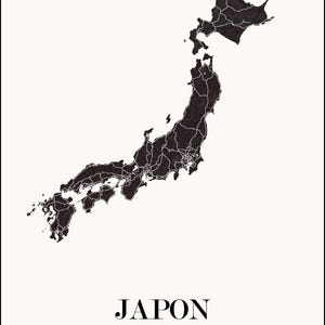 Carte du japon graphisme épuré, Décoration style japonais, Cadeau souvenir japon, Affiche style scandinave, Affiche amoureux japon, Affiche japon, Décoration minimaliste, Poster couleur ardoise à accrocher, Décoration murale tendance, Décoration réalisée par un créateur, Cadeau homme, Cadeau papa, Cadeau maman, Cadeau de noel, Décoration noir et blanc, Cadeau idéal homme, Cadeau idéal femme, Cadeau unique, Cadeau personnalisé, Cadeau anniversaire, Cadeau de rencontre, Cadeau de mariage
