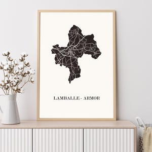 LAMBALLE Design KARTE zur Dekoration, personalisiertes Geschenk, Geburtstagsgeschenk,