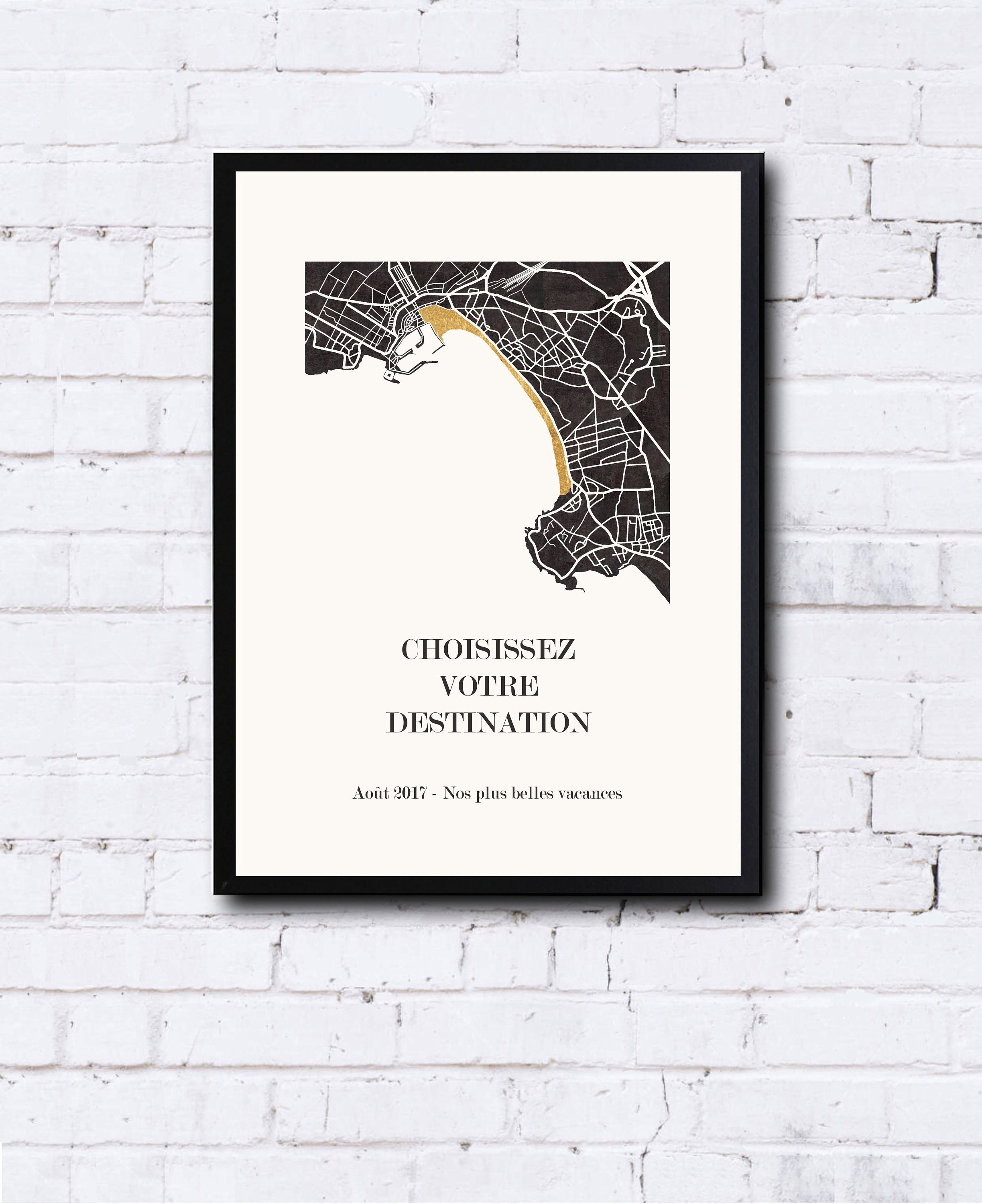 Cadeau Personnalise Rencontre, Création de Votre Carte, Choisissez Destination, Cadeau Fête Des Mère