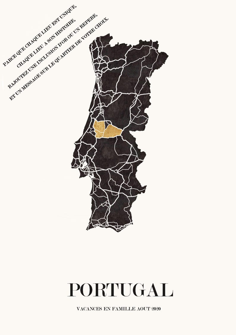 Carte du Portugal graphisme épuré, Décoration style portugaise, Cadeau souvenir Portugal, Affiche scandinave, Affiche amoureux Portugal, Affiche Portugal, Décoration minimaliste, Poster couleur ardoise à accrocher, Décoration murale tendance, Décoration réalisée par un créateur, Cadeau homme, Cadeau papa, Cadeau maman, Cadeau de noel, Décoration noir et blanc, Cadeau idéal homme, Cadeau idéal femme, Cadeau unique, Cadeau personnalisé, Cadeau anniversaire, Cadeau de rencontre, Cadeau de mariage,