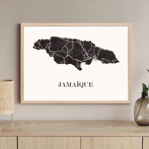 JAMAIKA Design KARTE zur Dekoration, personalisiertes Geschenk, Geburtstagsgeschenk,