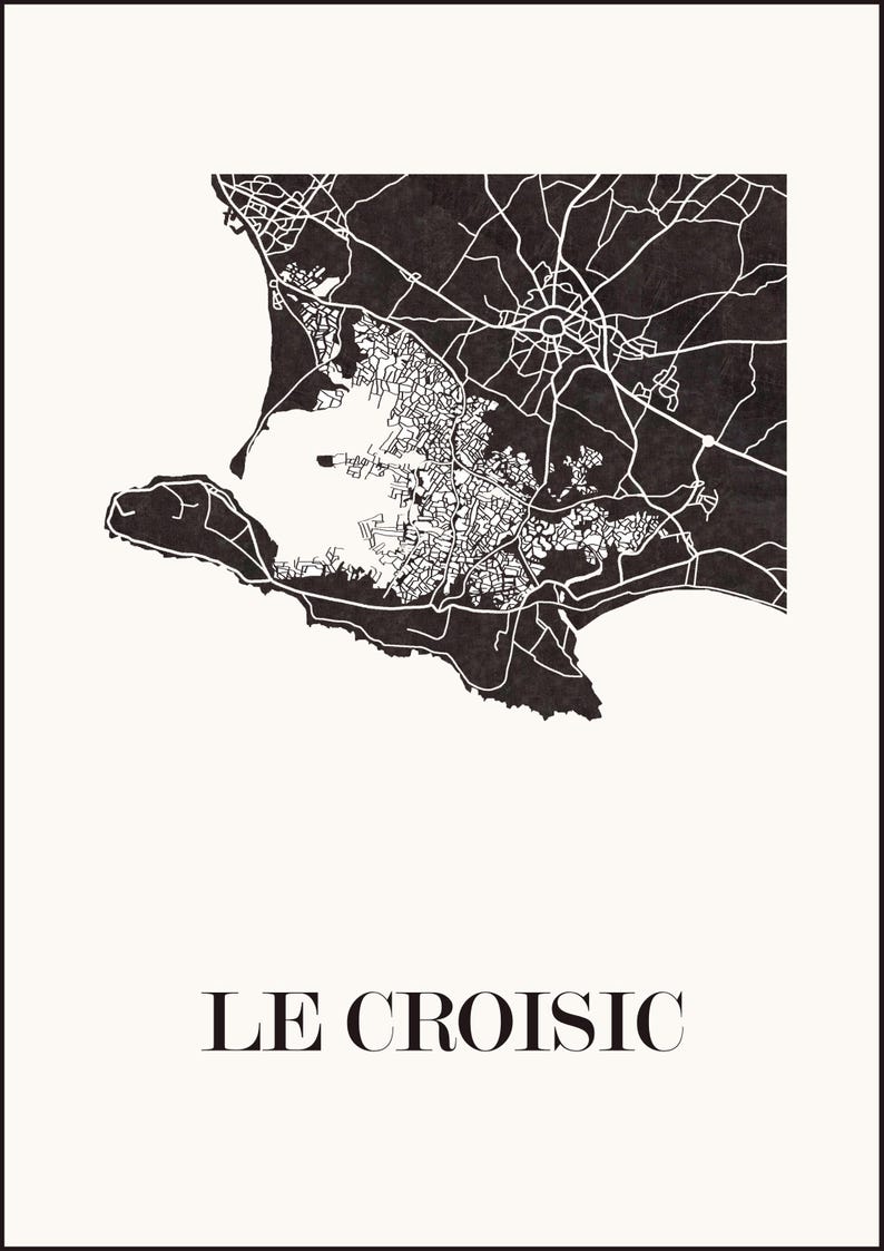 Carte du Croisic graphisme épuré, Décoration style Croisic, Cadeau souvenir croisic, Affiche style scandinave, Affiche amoureux croisic, Affiche croisic, Décoration minimaliste, Poster couleur ardoise à accrocher, Décoration murale tendance, Décoration réalisée par un créateur, Cadeau homme, Cadeau papa, Cadeau maman, Cadeau de noel, Décoration noir et blanc, Cadeau idéal homme, Cadeau idéal femme, Cadeau unique, Cadeau personnalisé, Cadeau anniversaire, Cadeau de rencontre, Cadeau de mariage,