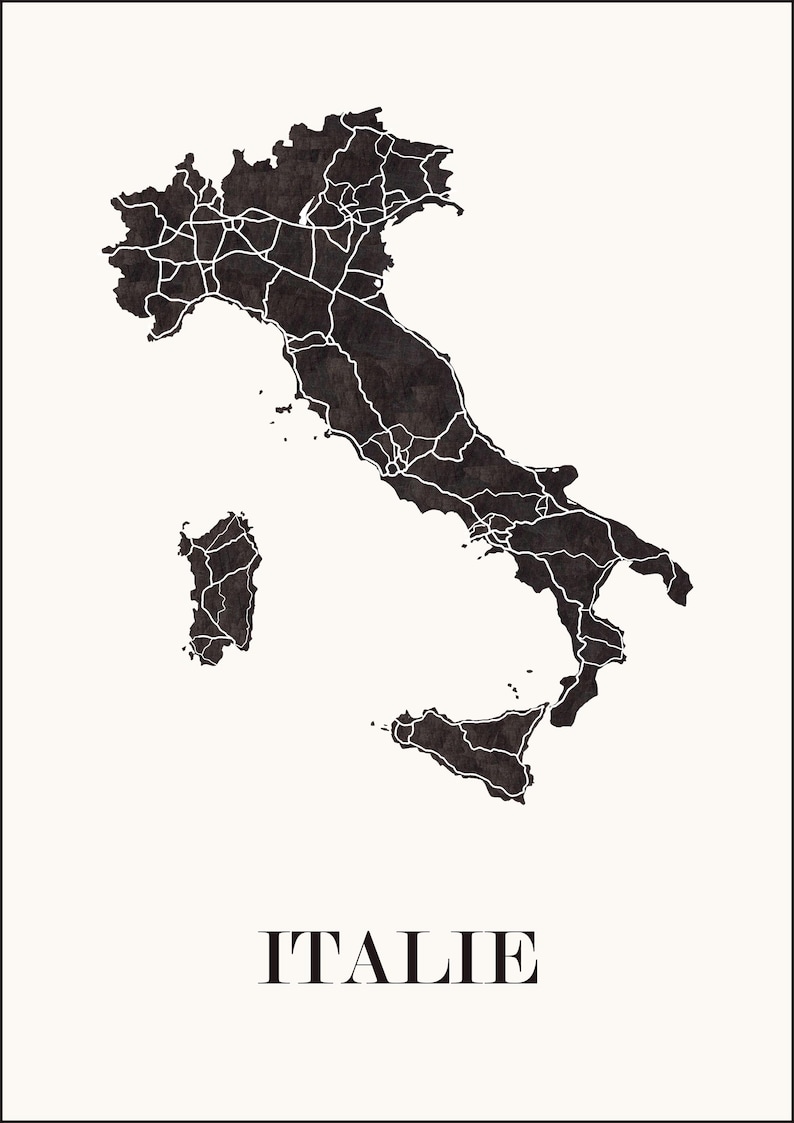Carte italie graphisme épuré, Décoration style italie, Cadeau souvenir italie, Affiche style scandinave, Affiche amoureux italie, Affiche italie, Décoration minimaliste, Poster couleur ardoise à accrocher, Décoration murale tendance, Décoration réalisée par un créateur, Cadeau homme, Cadeau papa, Cadeau maman, Cadeau de noel, Décoration noir et blanc, Cadeau idéal homme, Cadeau idéal femme, Cadeau unique, Cadeau personnalisé, Cadeau anniversaire, Cadeau de rencontre, Cadeau de mariage
