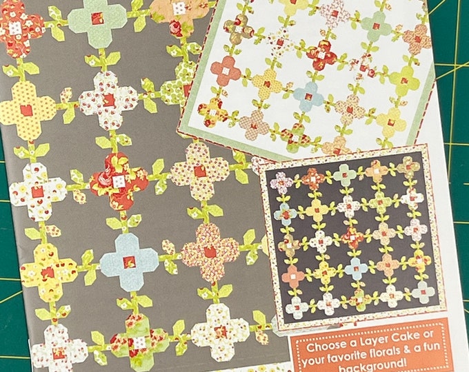 Trellis Patchwork Fig Tree Quilt Pattern and Quilted Table Runner ...