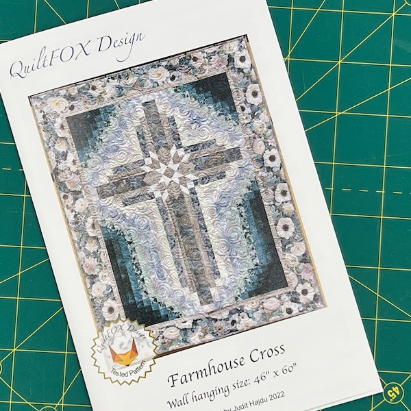 Farmhouse Cross Quilt Kit Etsy