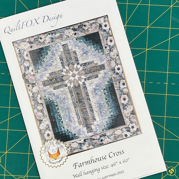 Farmhouse Cross Wall Hanging Quilt Pattern