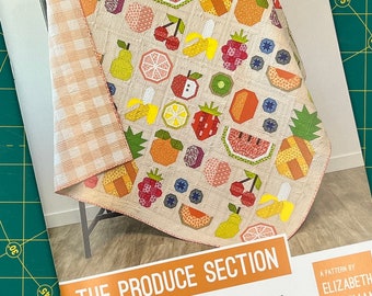 Produce Section Fruit Salad Quilt Pattern by Elizabeth Hartman