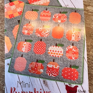 Mini Pumpkins Patchwork Quilt Pattern by Cluck Cluck Sew