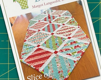 Slice of Cake Quilted Table Runner Quilt Pattern by the Pattern Basket