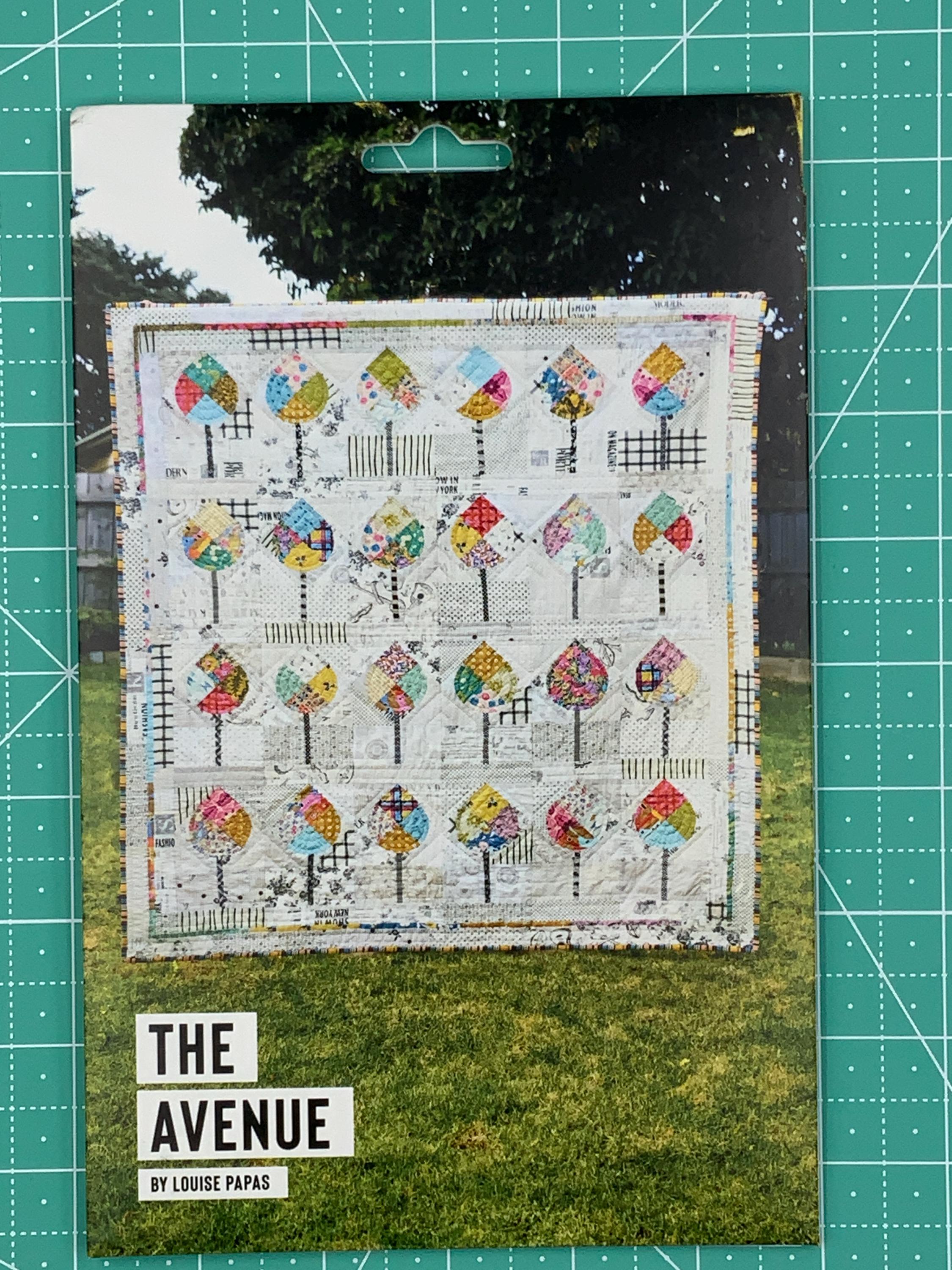 THE AVENUE Tree Patchwork Quilt Pattern by Louise Papas - Etsy
