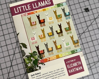 Little Llamas Patchwork Quilt Pattern by Elizabeth Hartman