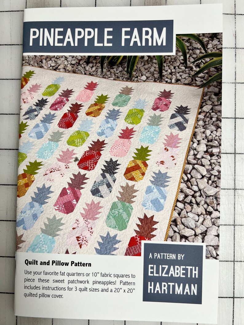Pineapple Farm Quilt Pattern by Elizabeth Hartman - Etsy