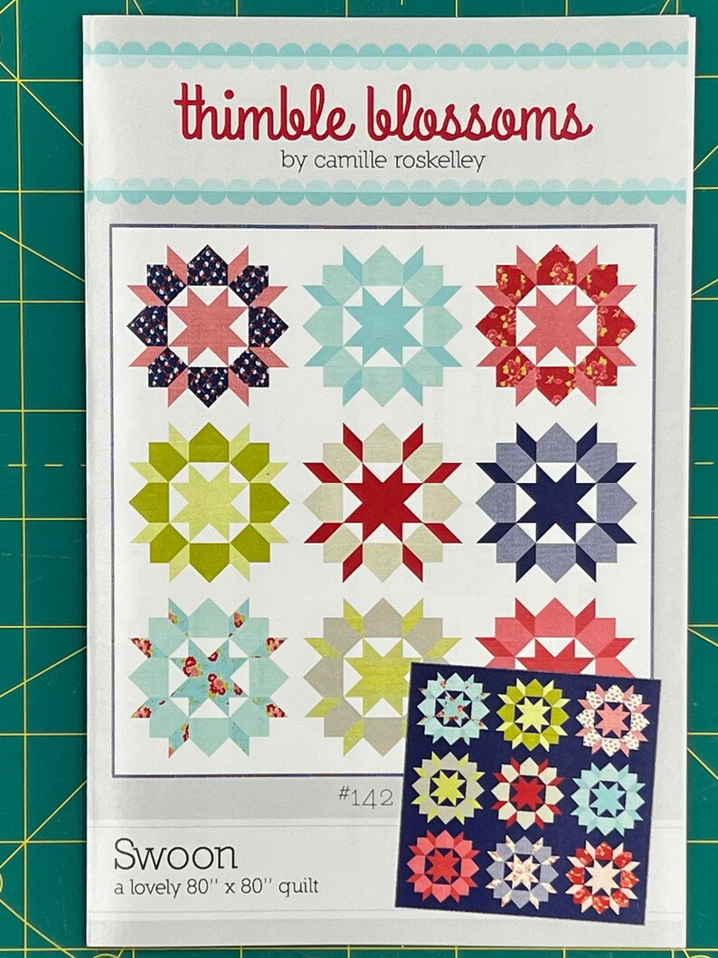 Swoon Quilt Pattern by Thimble Blossoms by Camille Roskelley - Etsy