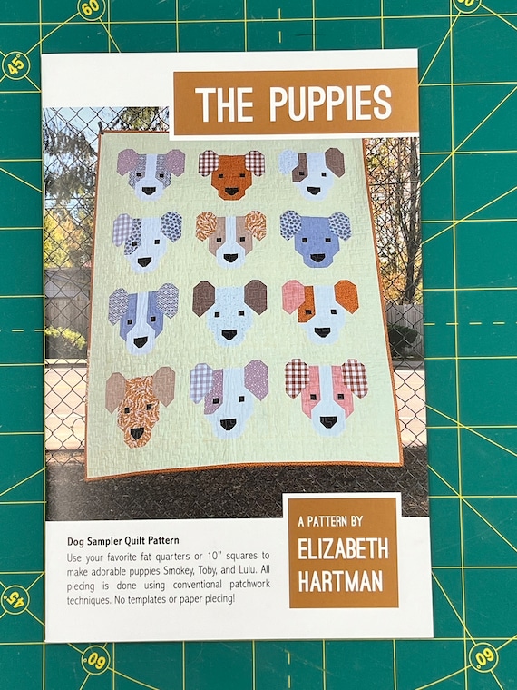 How to Piece Elizabeth Hartman The Puppies Pattern 