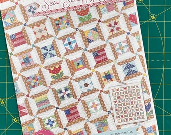 Sew Scrappy Spools Quilt Pattern Booklet by Lori Holt of Bee in My Bonnet for It’s Sew Emma