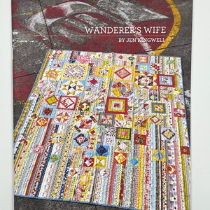 Wanderer’s Wife Patchwork Quilt Pattern by Jen Kingwell