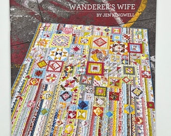 Wanderer’s Wife Patchwork Quilt Pattern by Jen Kingwell