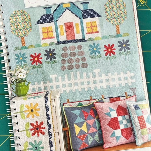 Quilter’s Cottage Quilt Pattern booklet by Lori Holt of Bee in My Bonnet