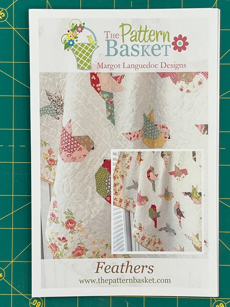Feathers Bird Quilt Pattern by the Pattern Basket - Etsy