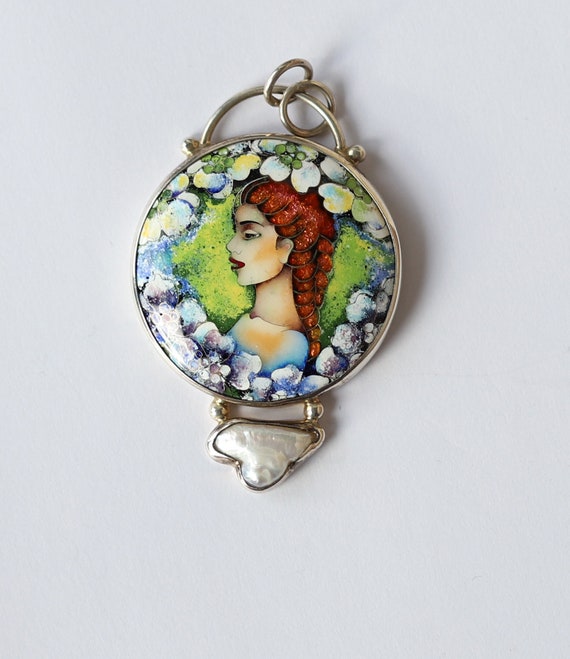 Cloisonne enamel jewelry