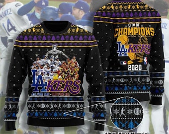 lakers christmas jumper