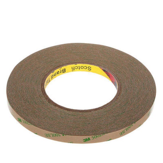 3M 300LSE Double Side Tape Strong Adhesive Transparent Clear, 18-55m Length  for Glass, Plastic, Metals, Cellphone LCD Screen Repair 1.5-25mm 