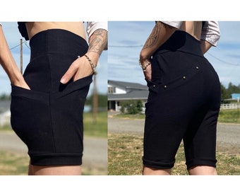 Hemp Yoga Shorts - Etsy