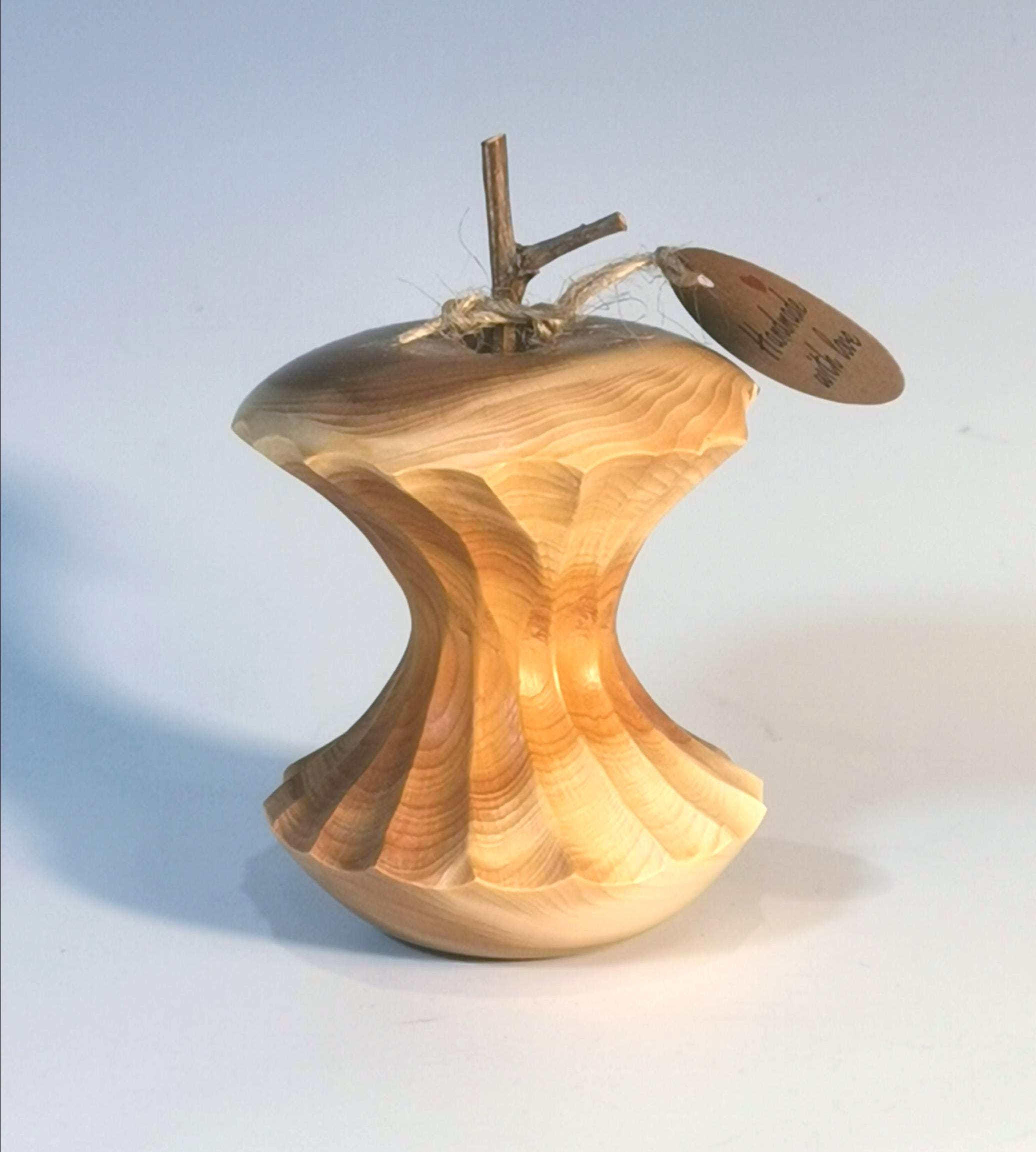 Wooden Hand Carved Apple Cores - Etsy