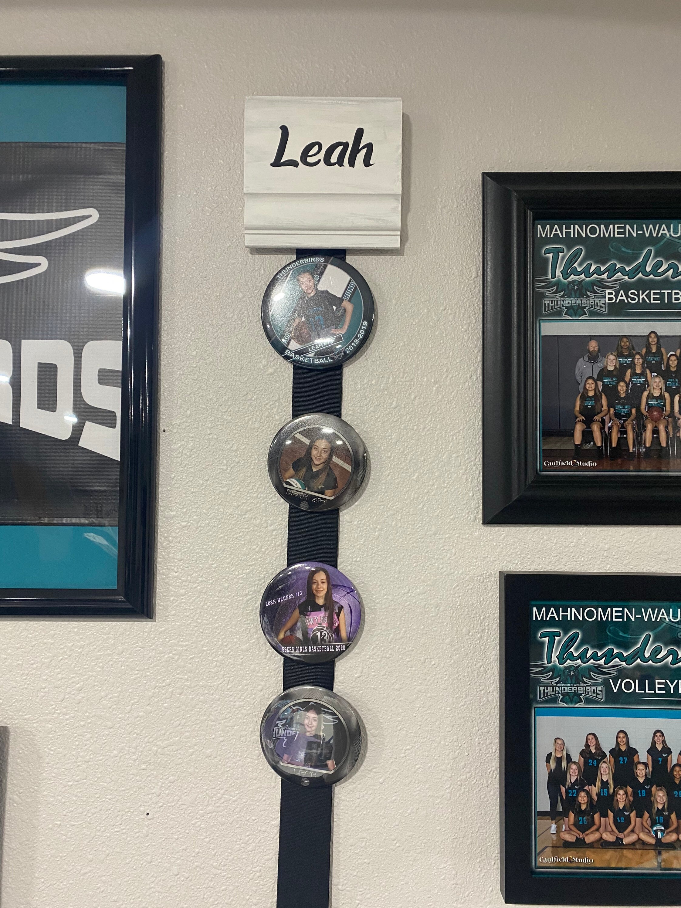 Sports Button Display Personalized Etsy