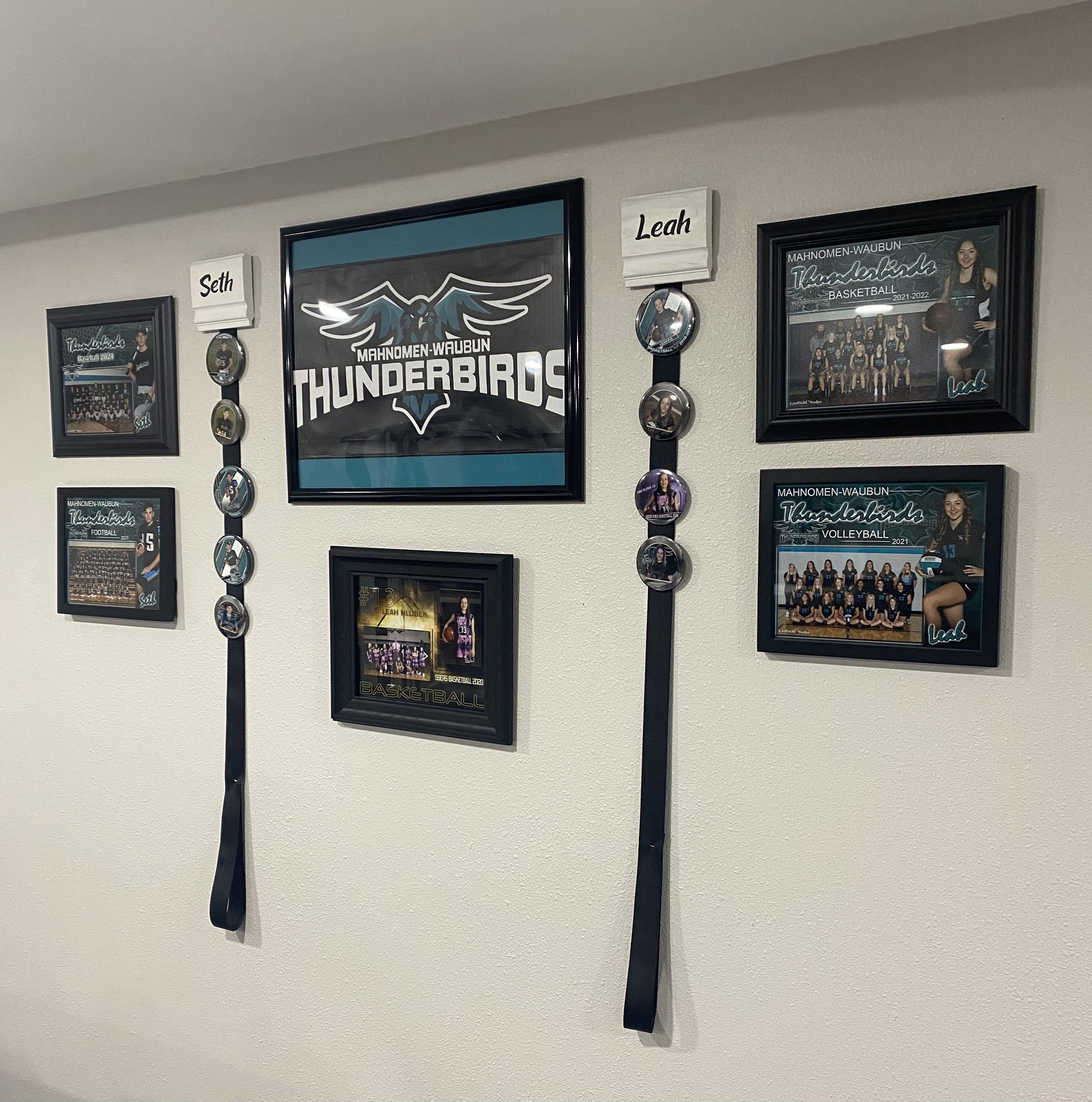 Sports Button Display Personalized Etsy