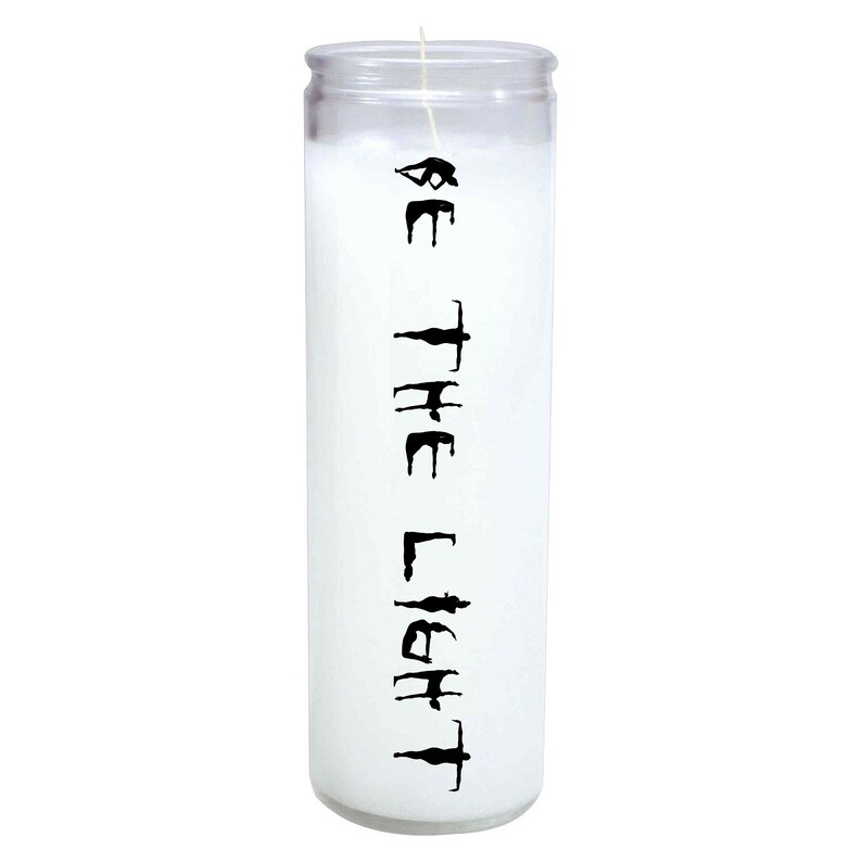 Tar Baby Code CANDLES Conjure, Be the Light, Alchemy, Cleanse, White, 7