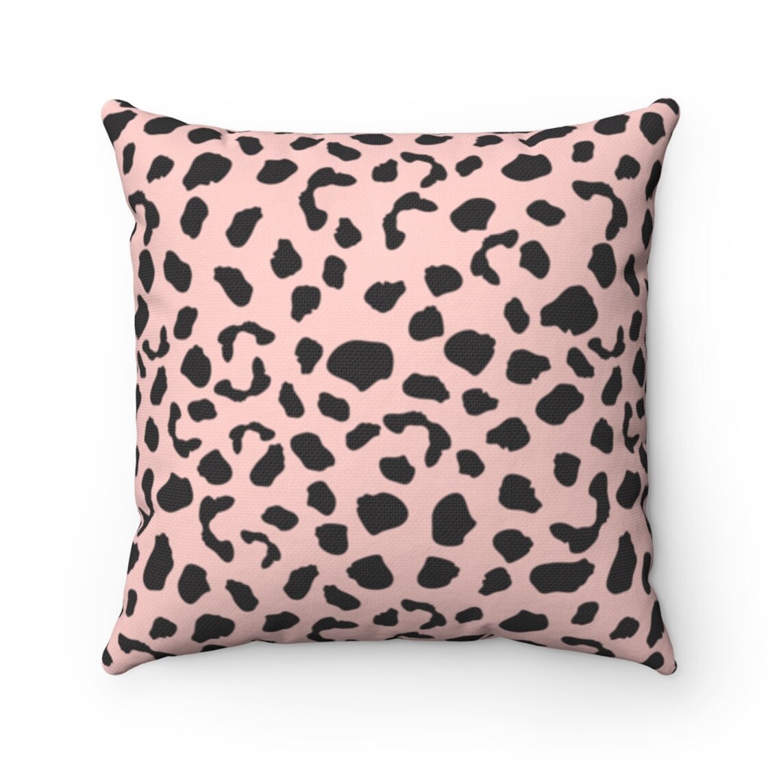 Blush Pink Pillow Safari Animal Print Pillow Safari Nursery Etsy