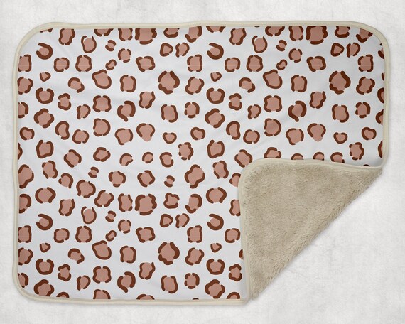 animal print baby blanket