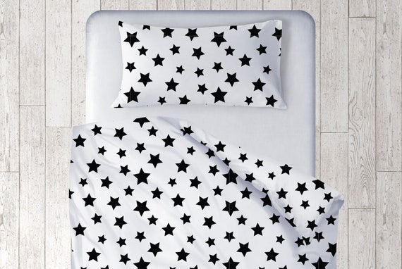 Star Toddler Bedding Duvet Cover Crib Duvet Cover Kids Duvet Etsy