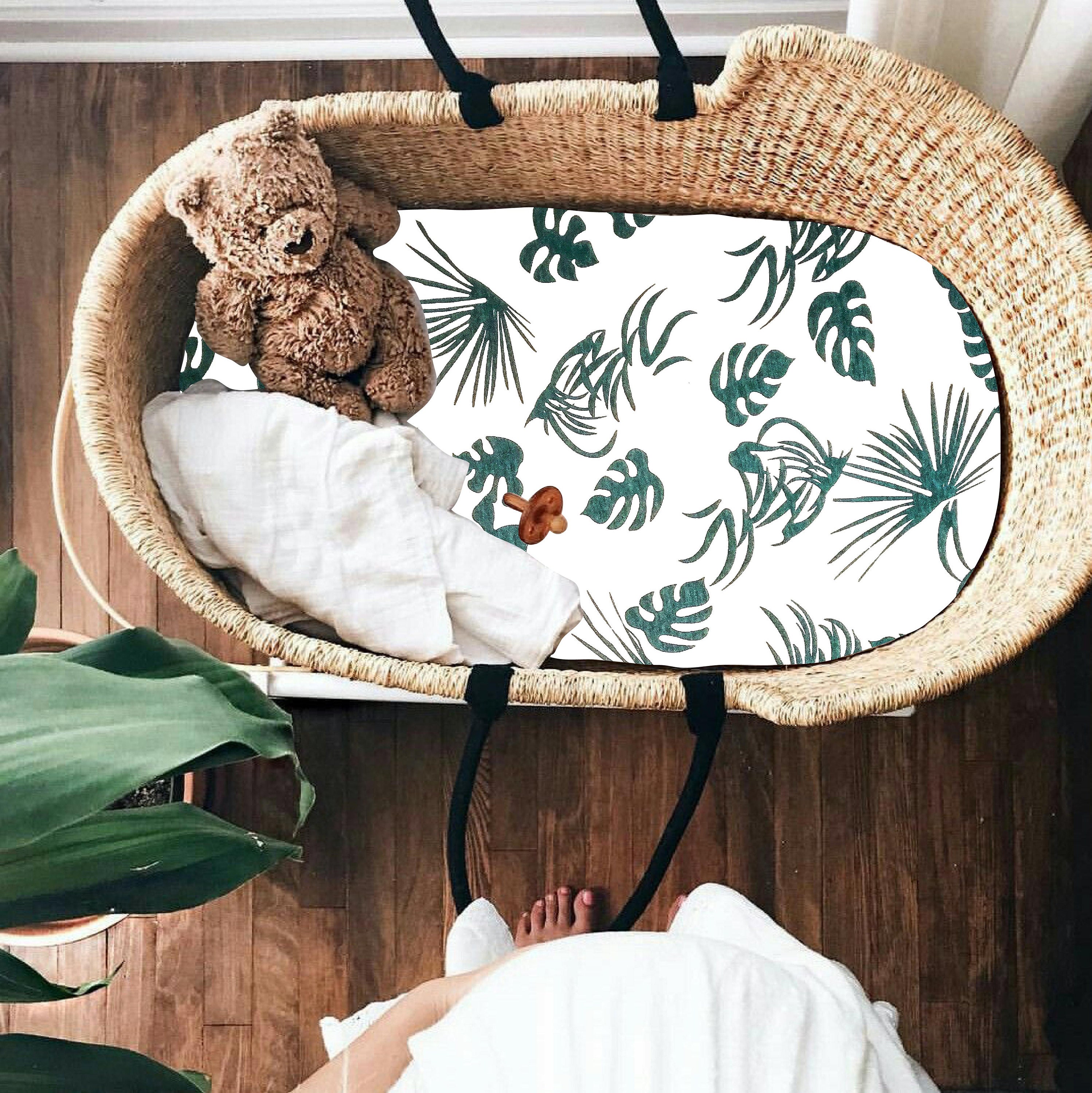 moses basket sheet set