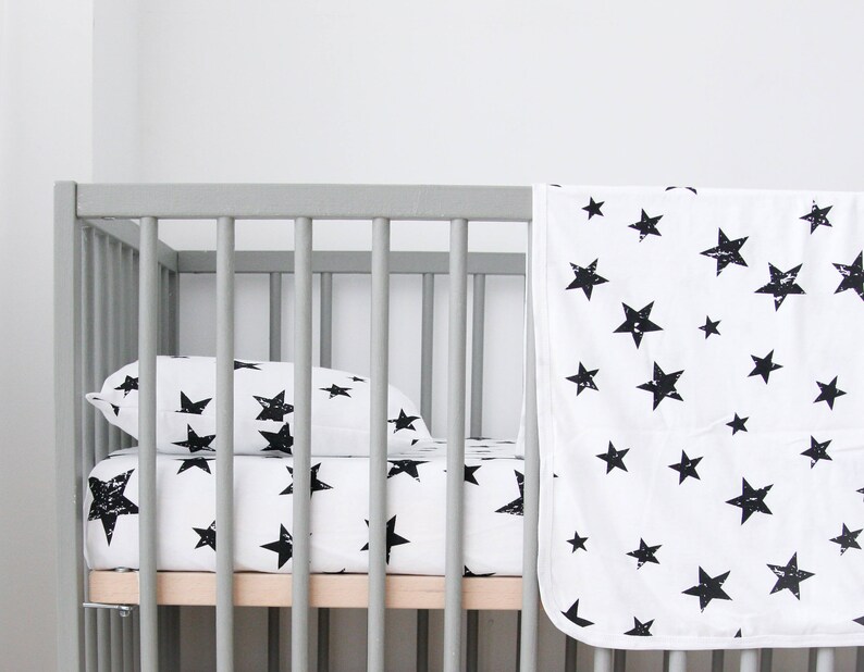 Mini Crib Sheet Toddler Bedding Gender Neutral Nursery Fitted Etsy