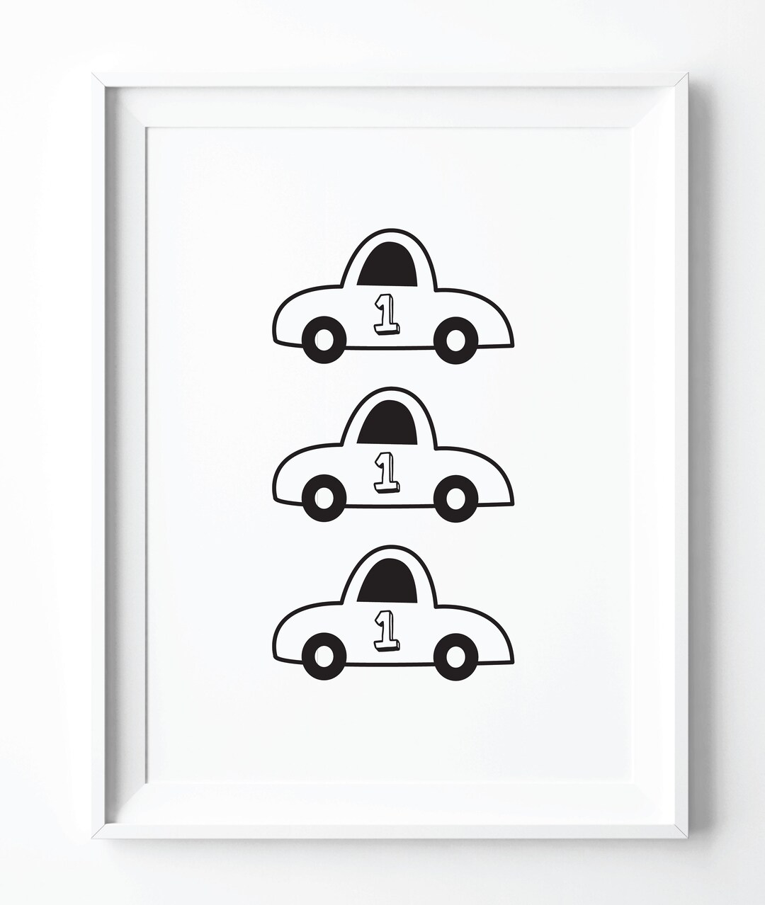Cars Prints 8x10 Nursery Print Boys, Cars Nursery Theme Printable Wall