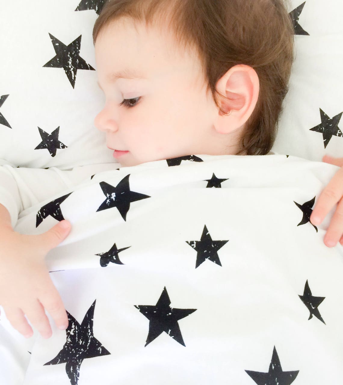 Baby Neutral Nursery Stars Duvet Cover Crib Bedding Duvet Etsy