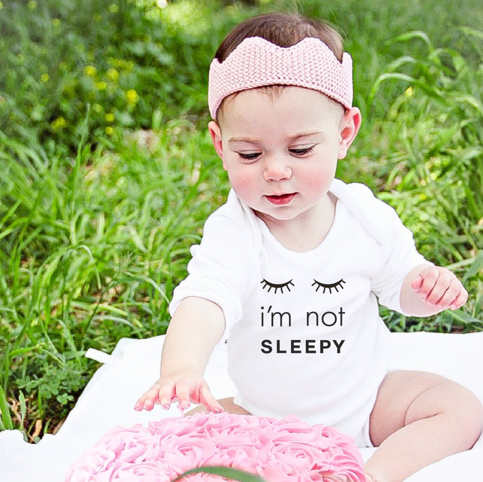 Sale Baby Girl Onesies Funny Trendy Baby Outfits Trendy Baby Etsy