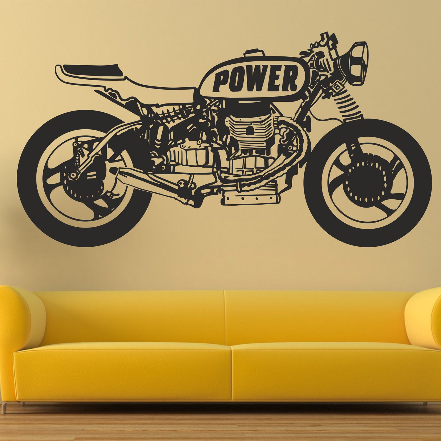 Home & Living Bike Wall Decal Bicycle Family Decal Bike Wall Art Vinyl