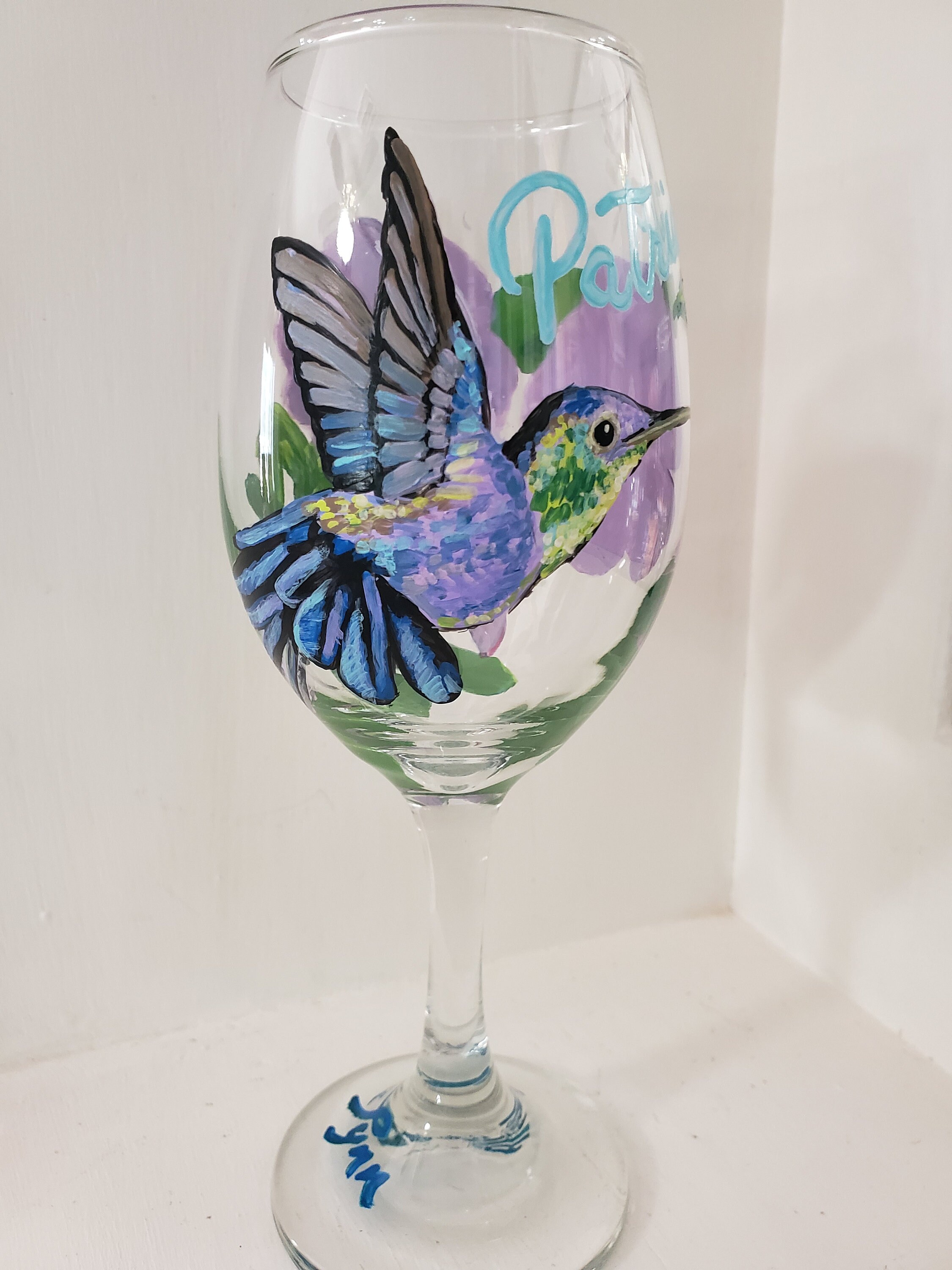 Bottoms Up horsey wine glasses Etsy