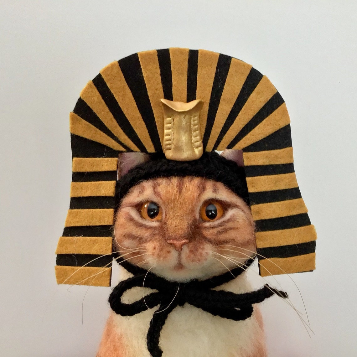 Pharoah cat hat Pharoah Egyptian hats for cats cat hat Etsy