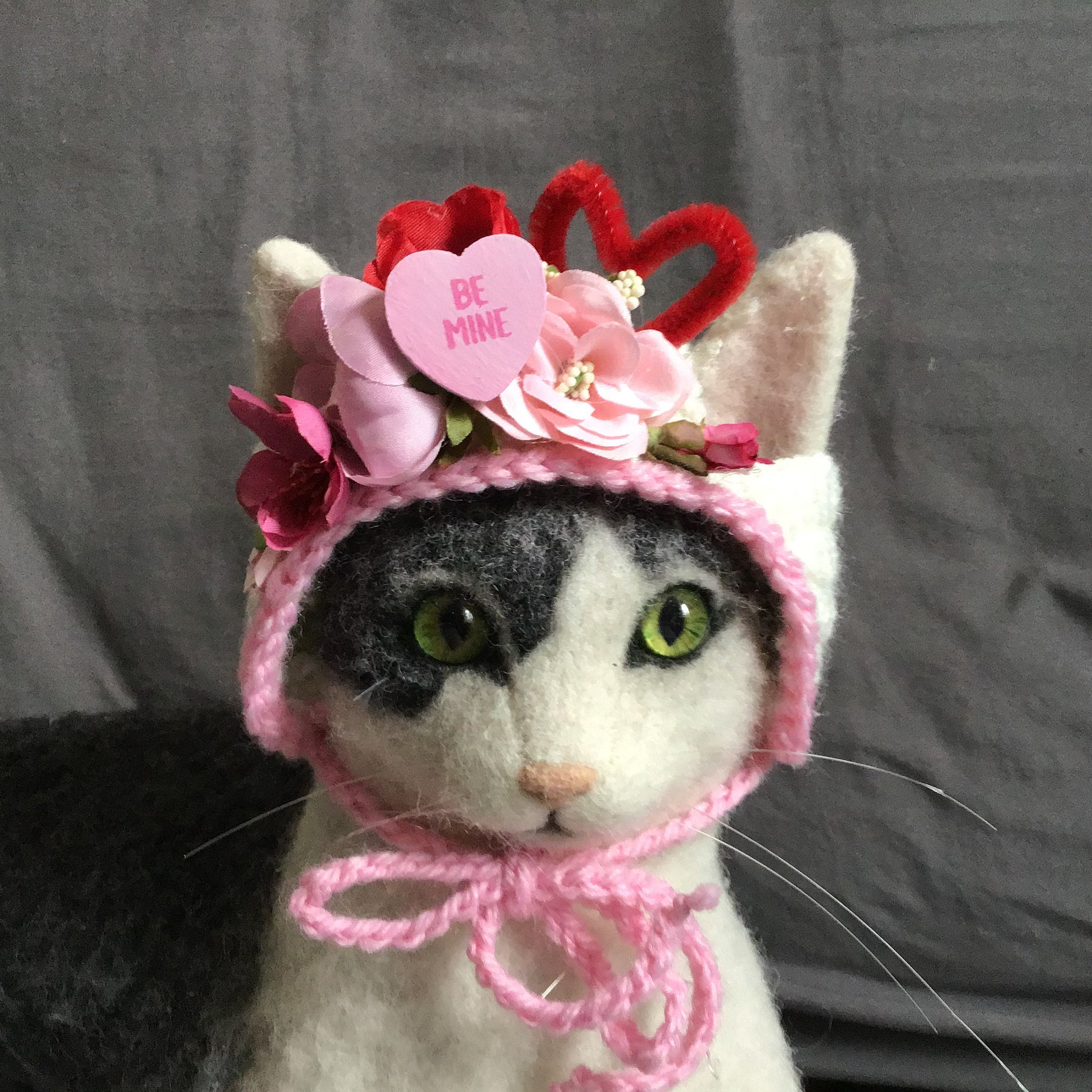 Valentine hat for cats hats for cats Valentine Hats for | Etsy