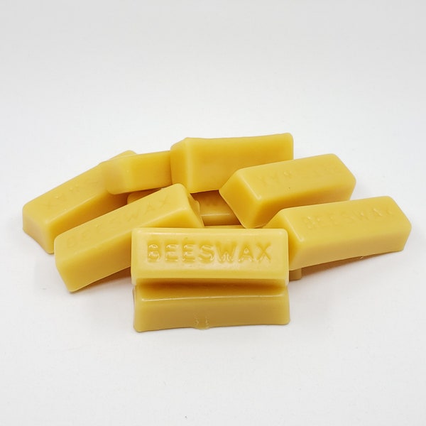 One ounce beeswax bars. THE BEST prices. 100% Pure Canadian Beeswax. Handcrafted in Victoria, BC. Natural, affordable, honey candles.