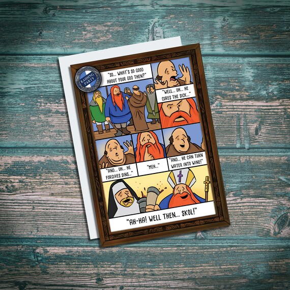 Humour Viking De Carte Danniversaire Nerd Geek Fantaisie Etsy Humour Viking De Carte Danniversaire Nerd Geek Fantaisie Etsy